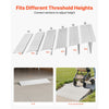 VEVOR Door Threshold Ramp, 6 inch Rise, Aluminum Alloy Threshold Ramp Rated 800 lbs Load Capacity, Handicap Ramps for Home Steps for Wheelchair, Scooters, Power Chairs, Walkers, Bicycle, Tricycle