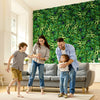 VEVOR Artificial Grass Wall Panels, 12 PCS 20 x 20 inch, 3D Combination Greenery Boxwood  Panel for Indoor Outdoor Green Decor & Ivy Fence Covering, Privacy Backdrop Wall Hedge Screen for Garden