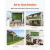 VEVOR Artificial Grass Wall Panels, 60 x 120 inch, Milan Grass Greenery Boxwood Panel for Indoor Outdoor Green Decor & Ivy Fence Covering, Privacy Backdrop Wall Hedge Screen for Garden