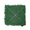 VEVOR Artificial Grass Wall Panels, 8 PCS 20 x 20 inch, 3D Combination Greenery Boxwood  Panel for Indoor Outdoor Green Decor & Ivy Fence Covering, Privacy Backdrop Wall Hedge Screen for Garden