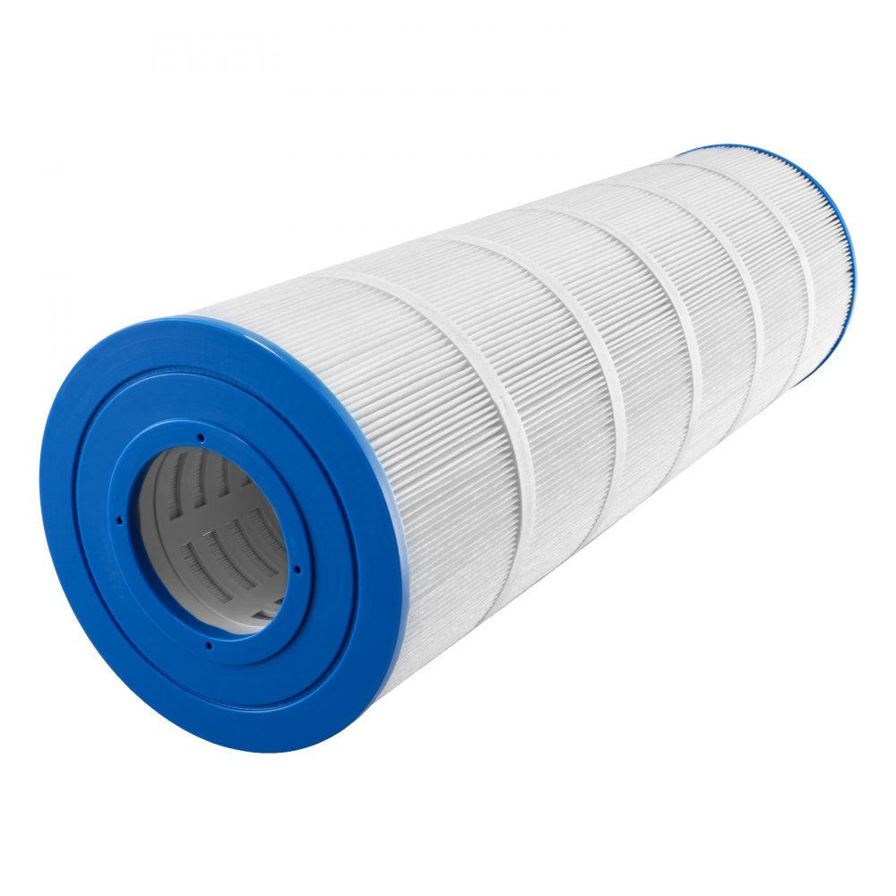 VEVOR Pool Filter Cartridge, 175 Sq. Ft Spa Hot Tub Filter Cartridge Replacement, Compatible with Pleatco PA175, Hayward C1750, Secure for Kids & Pet, Trilobal Pleated, Easy to Clean