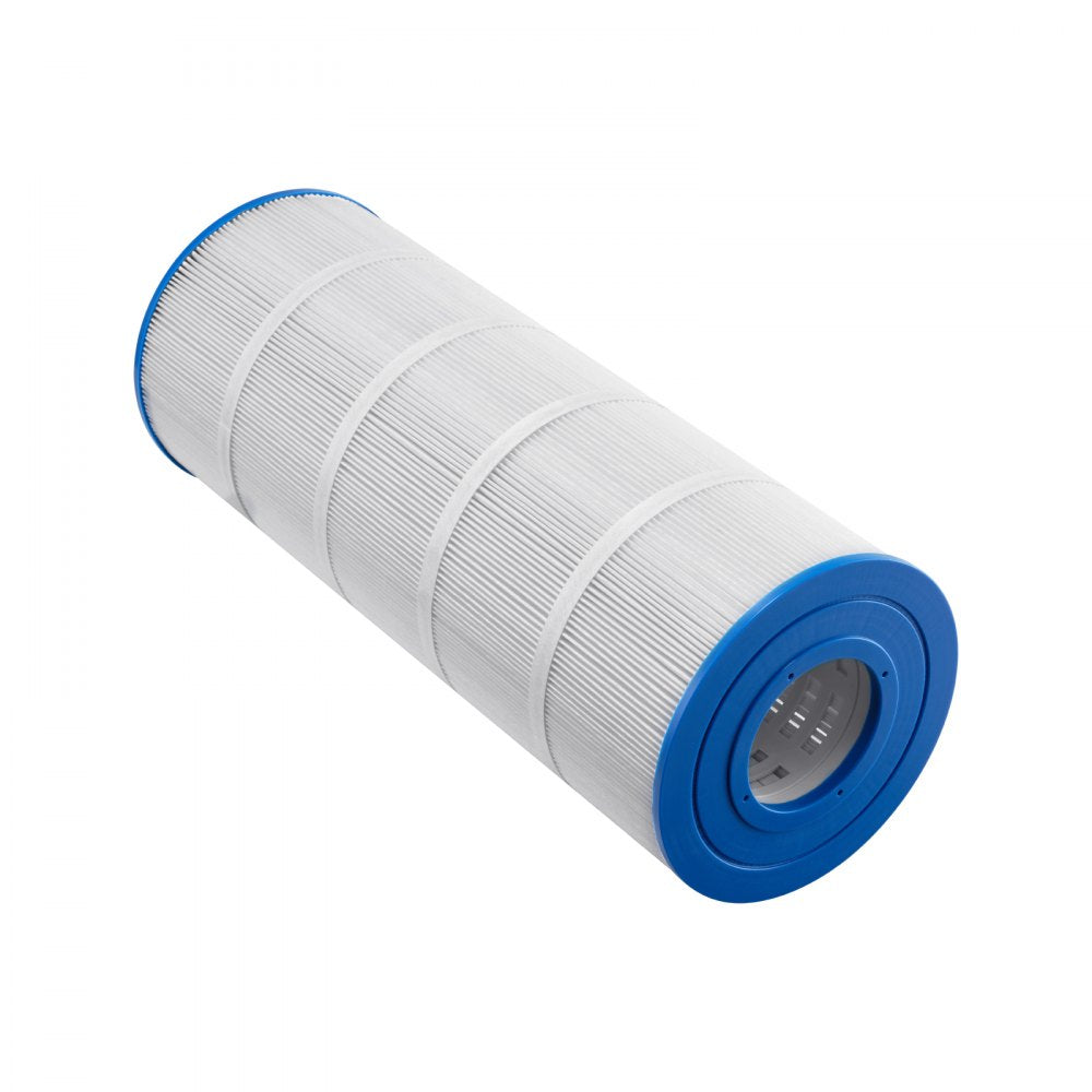 VEVOR Pool Filter Cartridge, 120 Sq. Ft Spa Hot Tub Filter Cartridge Replacement, Compatible with Hayward CX1200RE, Pleatco PA120, Unicel C-8412, Secure for Kids & Pet, Trilobal Pleated, Easy to Clean