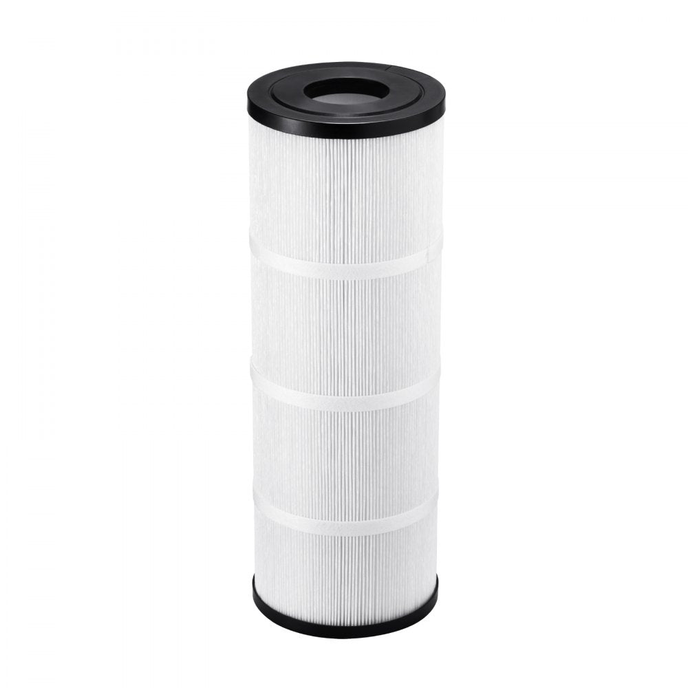 VEVOR Pool Filter Cartridge, 4x 80 Sq. Ft, Spa Hot Tub Filter Cartridge Replacement, Compatible with Pentair CCP320, Pleatco PCC80-PAK4, Secure for Kids & Pet, Easy to Clean