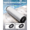 VEVOR Pool Filter Cartridge, 4x 105 Sq. Ft, Spa Hot Tub Filter Cartridge Replacement, Compatible with Pentair CCP420,  Pleatco PCC80-PAK4l, Secure for Kids & Pet, Easy to Clean