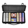 VEVOR Poker Chip Set, 300-Piece Poker Set, Complete Poker Playing Game Set with Carrying  Case, Heavyweight 14 Gram Casino Clay Chips, Cards, Buttons and Dices, for Texas Hold'em, Blackjack, Gambling