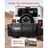 VEVOR Hitch Cargo Carrier Bag, Waterproof 840D PVC, 57.48 x 19.49 x 23.82 in (16 Cubic Feet), Heavy Duty Cargo Bag for Truck Bed Storage with Reinforced Straps, Suitable for Car SUV Vans Hitch Basket