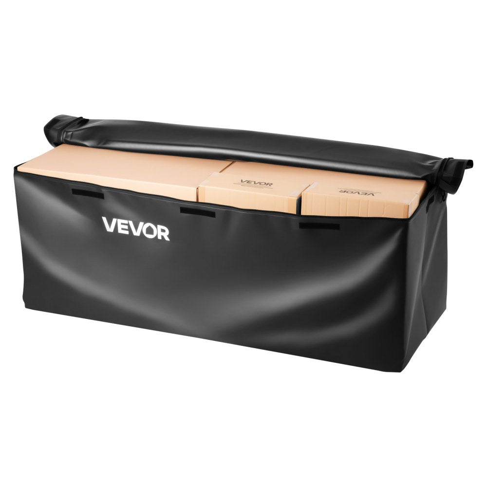 VEVOR Hitch Cargo Carrier Bag, Waterproof 840D PVC, 57.48 x 19.49 x 23.82 in (16 Cubic Feet), Heavy Duty Cargo Bag for Truck Bed Storage with Reinforced Straps, Suitable for Car SUV Vans Hitch Basket