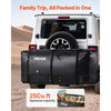 VEVOR Hitch Cargo Carrier Bag, Waterproof 840D PVC, 59.84 x 24.02 x 30.63 in (25 Cubic Feet), Heavy Duty Cargo Bag for Truck Bed Storage with Reinforced Straps, Suitable for Car SUV Vans Hitch Basket