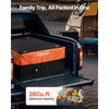 VEVOR Truck Bed Cargo Bag, Waterproof 840D PVC, 51.18 x 40.16 x 21.85 in (26 Cu. ft), Heavy Duty Cargo Bag for Truck Bed with Bungee Cords, Net and Carabiners, Fits a Variety of SUV & Pickup Trucks