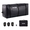 VEVOR Hitch Cargo Carrier Bag, Waterproof 840D PVC, 60.24 x 24.02 x 35.94 in (30 Cubic Feet), Heavy Duty Cargo Bag for Truck Bed Storage with Reinforced Straps, Suitable for Car SUV Vans Hitch Basket