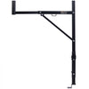 VEVOR Truck Rack, 19-34inch Extendable Truck Ladder Rack, 38.6"-43.6" Adjustable Height, 250 lbs Capacity Steel Ladder Rack for Truck, Heavy Duty Truck Bed Rack for Kayak, Surfboard, Lumber, Ladder