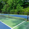 VEVOR Portable Pickleball Net System, 22FT Regulation Size Net, Weather Resistant Steady Metal Frame & Strong PE Net, Outdoor Game Sports Net with Carrying Bag, Easy Setup, Play in Backyard Driveway