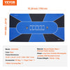 VEVOR Poker Table Top, 70 x 35 Inch Poker Mat for Table, 6-8 Players Foldable Poker Table Top with Carrying Bag, Folding Poker Table Topper for Poker Games, Poker Room, Rectangle, Blue