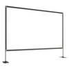VEVOR Projector Screen with Stands, 120 Inch 16:9 4K 1080P HD Movie Screen, 170° Wide Viewing, Front/Rear Projection Screen with Ground Stakes, Sandbags & Guy Ropes for Home Theater & Backyard Movies