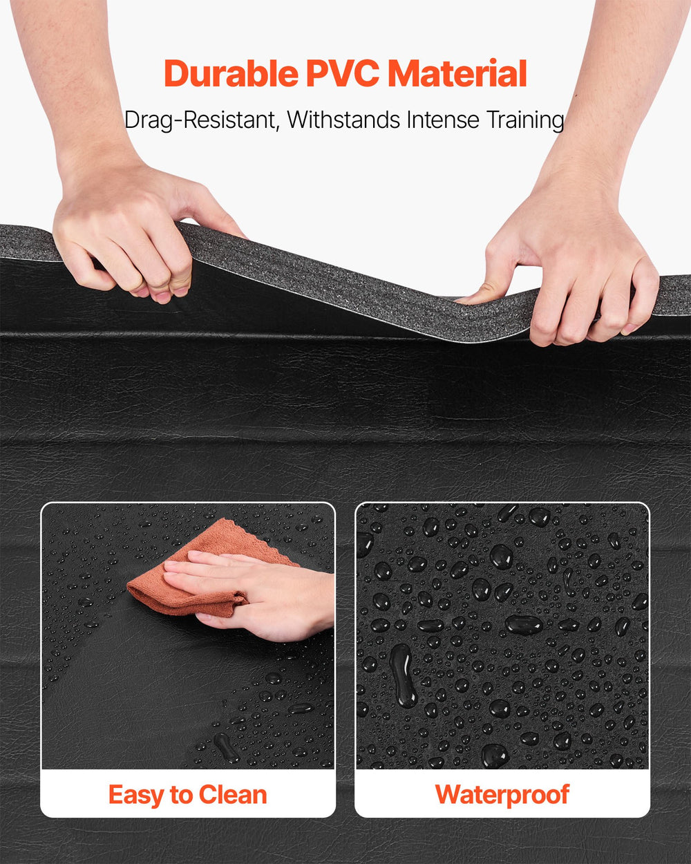 VEVOR 10x5 ft roll-up wrestling mat - view 3