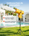 VEVOR foam machine continuous foam output with high-flow pump and fan