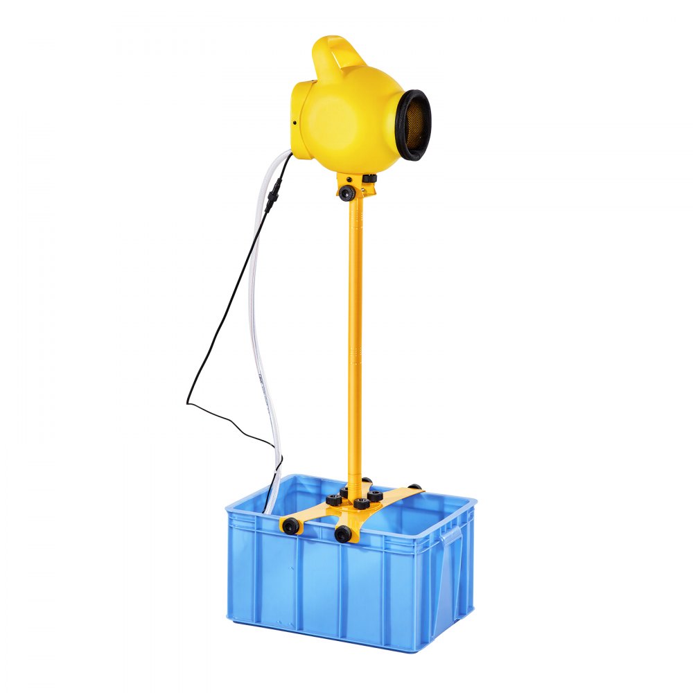 VEVOR Foam Machine, Adjustable Angle Control Foam Cannon Party Machine, Bubble Cannon with 37QT Water Tank, Stable Vertical Design, Dense Foams Maker for Gatherings, Celebrations & Party