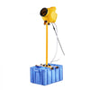VEVOR Foam Machine, Adjustable Angle Control Foam Cannon Party Machine, Bubble Cannon with 37QT Water Tank, Stable Vertical Design, Dense Foams Maker for Gatherings, Celebrations & Party