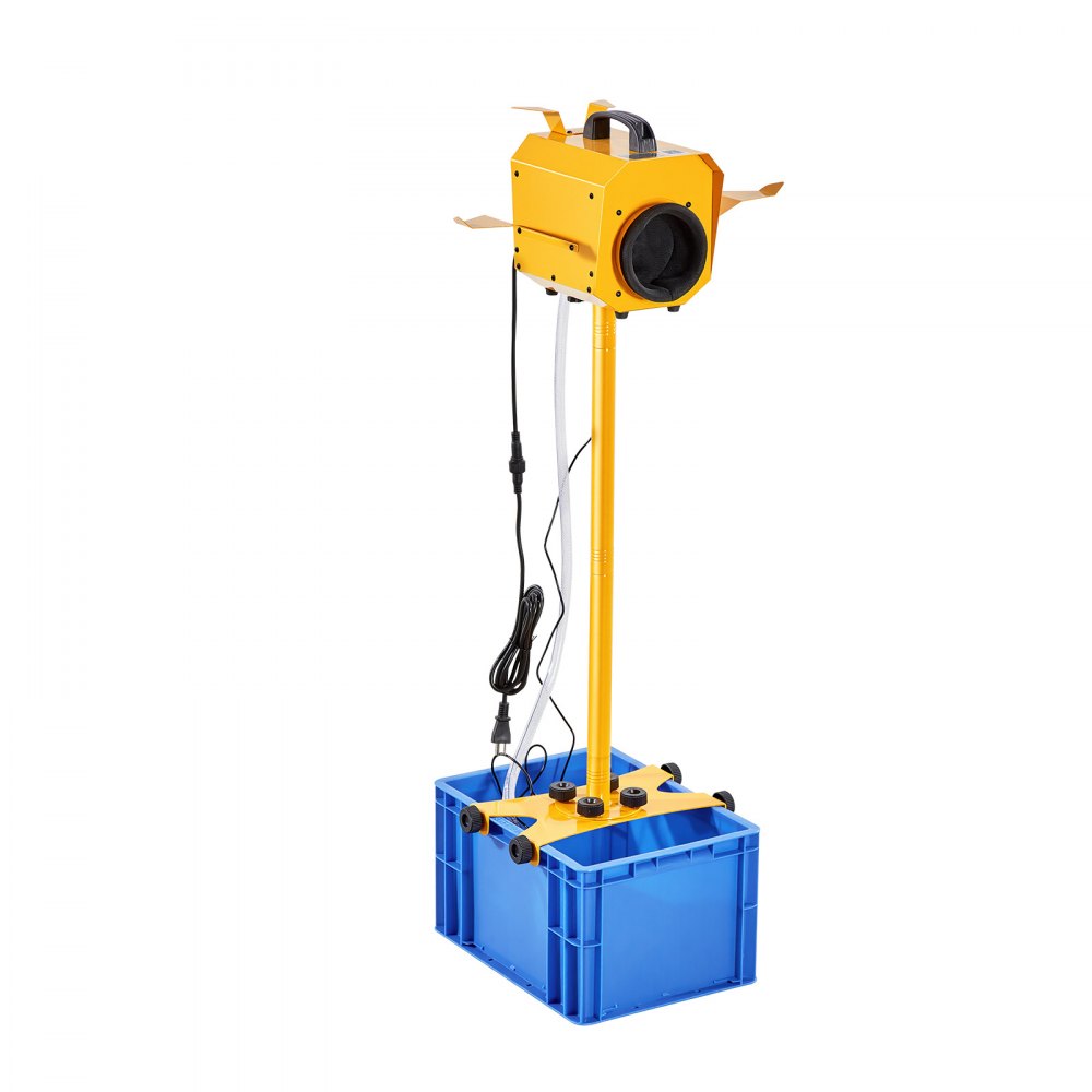 VEVOR Foam Machine, Adjustable Angle Control Foam Cannon Party Machine, Bubble Cannon with 21QT Water Tank, Stable Vertical Design, Dense Foams Maker for Gatherings, Celebrations & Party