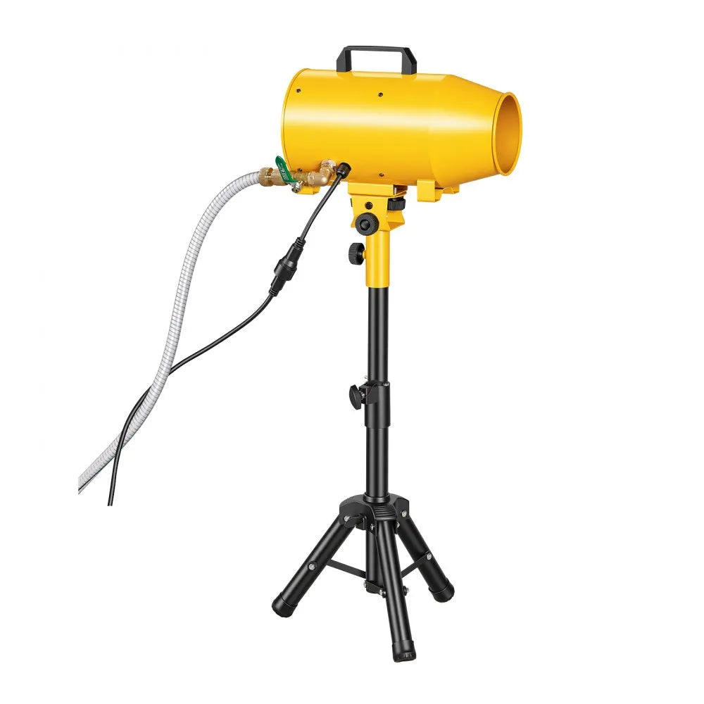 VEVOR Foam Machine, Adjustable Angle Control Foam Cannon Party Machine, Bubble Cannon with Fan & Triangular Structure, Dense Foams Maker for Backyard, Celebrations & Party, Continuous Foams Output