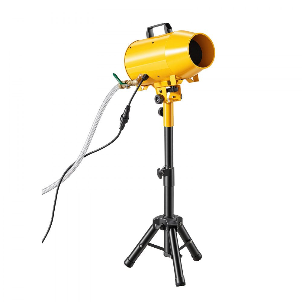 VEVOR Foam Machine, Adjustable Angle Control Foam Cannon Party Machine, Bubble Cannon with Fan & Triangular Structure, Dense Foams Maker for Backyard, Celebrations & Party, Continuous Foams Output