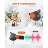 VEVOR Foam Machine, 115 W Party Foam Cannon, Portable Foam Maker with a Tripod Stand, Powerful Foam Party Machine, for Backyard, Pool, Outdoor Events, Birthdays, Celebrations and Party, Grey & Orange