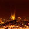VEVOR 42 inch Electric Fireplace, Wall Mounted Recessed Fire Place with Remote Control, Timer, 1500W, Adjustable Flame Color Brightness, Touch Screen, Overheat Protection, for Living Room,Bedroom