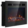 VEVOR 42 inch Electric Fireplace, Wall Mounted Recessed Fire Place with Remote Control, Timer, 1500W, Adjustable Flame Color Brightness, Touch Screen, Overheat Protection, for Living Room,Bedroom