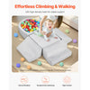 VEVOR Climbing Toys, 5-Piece Set, Foam Climbing Blocks for Toddlers 6 Months to 3 Years, Baby Climbing Blocks with Ball Pit (Balls Not Included), Indoor Climb and Crawl Activity Playset for Crawling