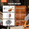 VEVOR Banding Strapping Kit with Strapping Tensioner Tool, Banding Sealer Tool, 3280 ft Length PP Band, 1000 Metal Seals, Pallet Packaging Strapping Banding Kit Banding Packaging Strapping for Packing