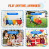 VEVOR Kids Play Tunnel Tent for Toddlers, Colorful Pop Up Caterpillar Crawl Tunnel Toy for Baby or Pet, Collapsible Gift for Boy and Girl Play Tunnel Indoor and Outdoor Game, Multicolor