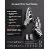 VEVOR Exhaust Headers Manifold Replacement for Chevy LS1 LS2 LS3 LS6 LS7, LS Engine Swap Conversion Exhaust Headers, Stainless Steel, Complete Hardware for Improved Exhaust Flow & Engine Performance