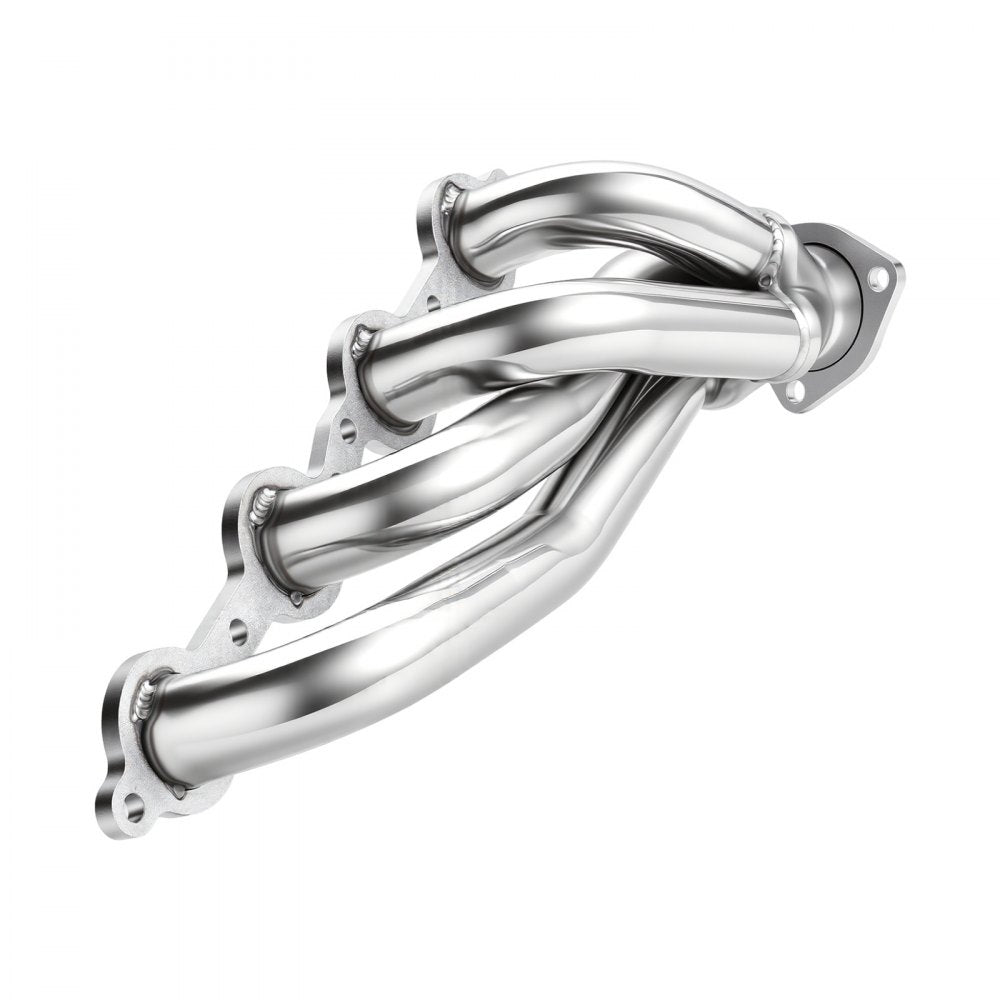 VEVOR Exhaust Headers Manifold Replacement for Chevy LS1 LS2 LS3 LS6 LS7, LS Engine Swap Conversion Exhaust Headers, Stainless Steel, Complete Hardware for Improved Exhaust Flow & Engine Performance