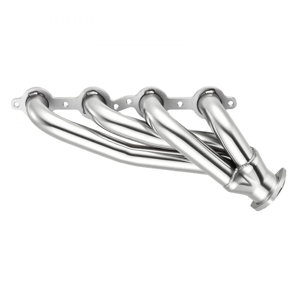 VEVOR Exhaust Headers Manifold Replacement for Chevy LS1 LS2 LS3 LS6 LS7, LS Engine Swap Conversion Exhaust Headers, Stainless Steel, Complete Hardware for Improved Exhaust Flow & Engine Performance