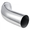 VEVOR Elbow Exhaust Tip, 5 Inch Inlet, 6 Inch Outlet, 23 in Overall Length, Chrome Turn Down Exhaust Tip with Clamp for Truck, Sedan, Sports Car, SUV, Chrome Structure for High Temperature Resistance