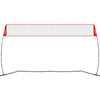 VEVOR Freestanding Volleyball Training Net for Indoor or Outdoor Use, Adjustable Height Portable Net System with Carrying Bag, Professional Volleyball Practice Trainer for Hitting or Serving Drills