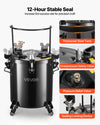 VEVOR Pressure Pot Paint Tank - thickened steel tank and safety valves