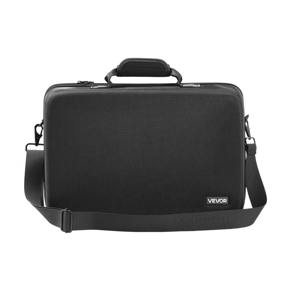 VEVOR PS5 Carrying Case, Travel Bag for Playstation 5 Slim Shockproof EVA, Soft Interior Lining & Padded Dividers for Extra Protection, Spacious Design with Carry Handle for Storage, Home & Party