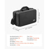 VEVOR PS5 Carrying Case, Travel Bag for Playstation 5 Shockproof EVA, Soft Interior Lining & Padded Dividers for Extra Protection, Spacious Design with Carry Handle for Storage, Home & Party