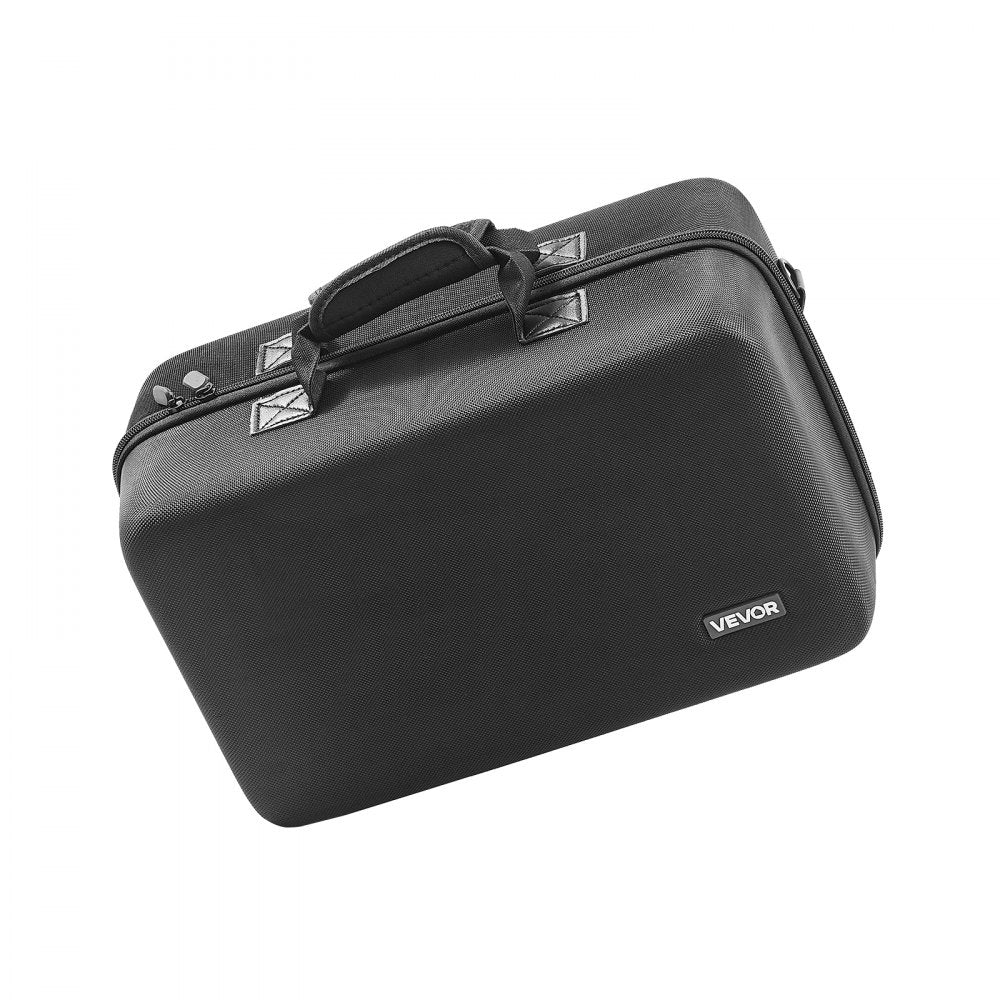 VEVOR PS5 Carrying Case, Travel Bag for Playstation 5 Shockproof EVA, Soft Interior Lining & Padded Dividers for Extra Protection, Spacious Design with Carry Handle for Storage, Home & Party