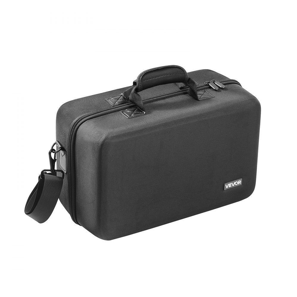 VEVOR PS5 Carrying Case, Travel Bag for Playstation 5 Shockproof EVA, Soft Interior Lining & Padded Dividers for Extra Protection, Spacious Design with Carry Handle for Storage, Home & Party