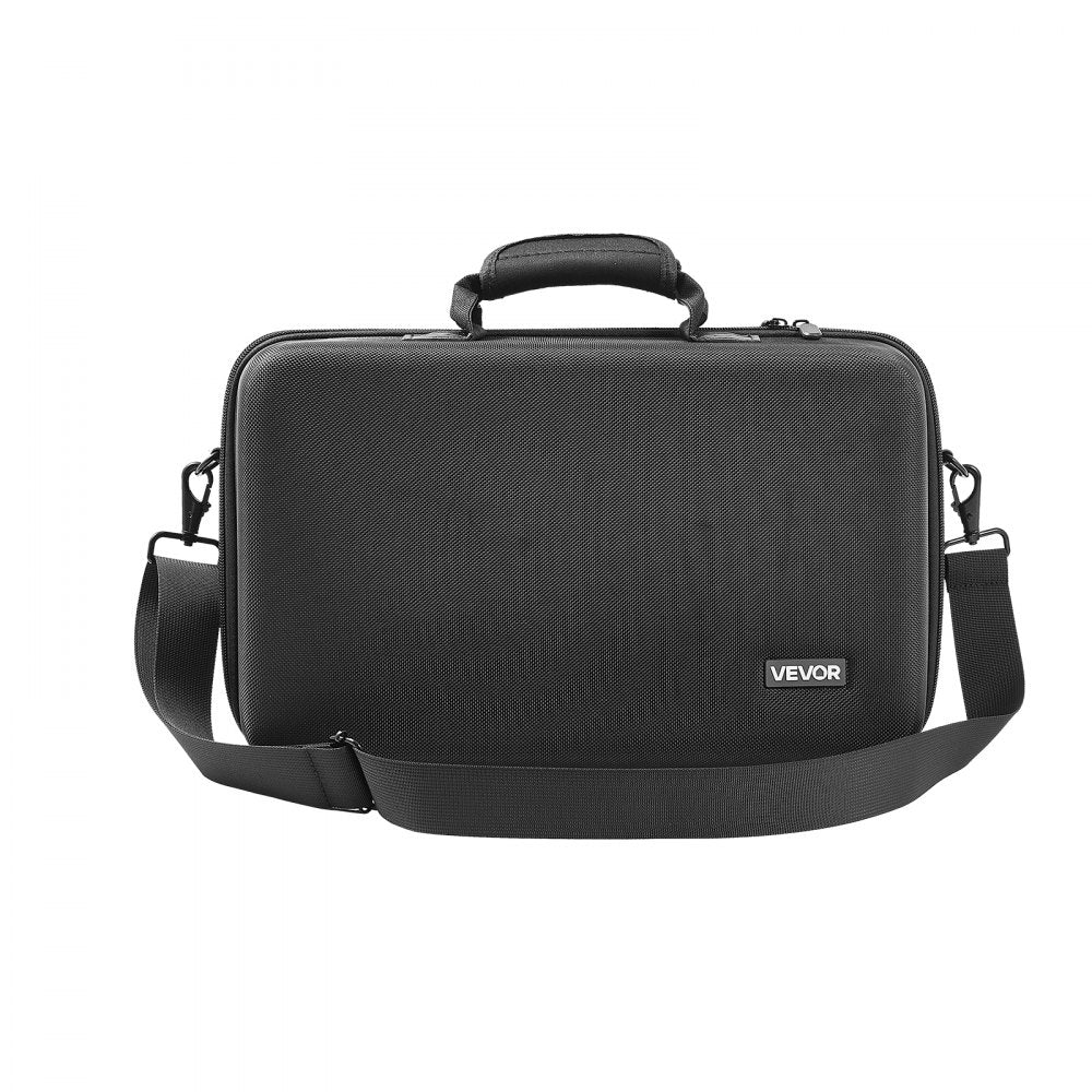 VEVOR PS5 Carrying Case, Travel Bag for Playstation 5 Shockproof EVA, Soft Interior Lining & Padded Dividers for Extra Protection, Spacious Design with Carry Handle for Storage, Home & Party