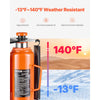 VEVOR Air Hydraulic Bottle Jack, 12 Ton/26455 lbs Pneumatic Hydraulic Bottle Jack with 10.43''-19.88'' Lifting Range & Manual Hand Pump, for Pickup, Truck, RV, Auto Repair, Industrial Engineering