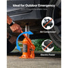 VEVOR Hydraulic Bottle Jack, 20 Ton (44092 lbs) Capacity, 8.9-17.1 Inch Lifting Range, Heavy Duty Welded Bottle Jack for Car, SUV, Pickup, Auto Repair, House Lift and Agricultural Equipment, Orange