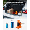 VEVOR Hydraulic Bottle Jack, 20 Ton (44092 lbs) Capacity, 8.9-17.1 Inch Lifting Range, Heavy Duty Welded Bottle Jack for Car, SUV, Pickup, Auto Repair, House Lift and Agricultural Equipment, Orange