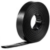 VEVOR Discharge Hose 2" x 100 ft PVC Lay Flat Backwash Water Pump Hose, for Swimming Pool Sand Filter & Sump Pump, Heavy Duty, Water Transfer Drainage, Weather & Burst-Resistant, with Clamps, Black
