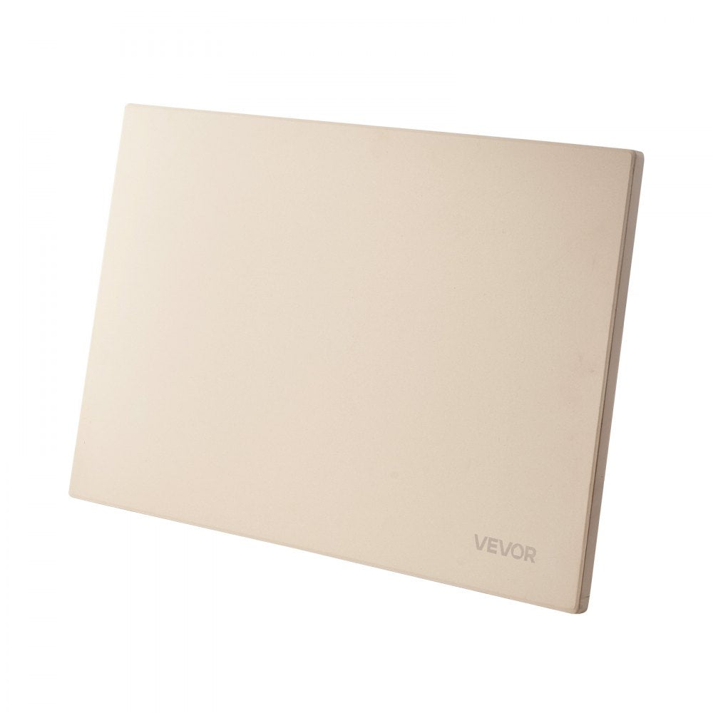 VEVOR Pizza Stone, 20 x 14 x 0.6 in Rectangular Cordierite Pizza Stone, 1450℉ Heat-Resistant Cook Stone, Extra Large Baking-Stone with Metal Peel, Scraper, for Kitchen Bake Oven, BBQ Grill