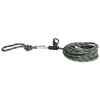 VEVOR Tree Stand Safety Rope, 30 ft/91.44 m Treestand Lifeline Rope 30KN Breaking Tension, 0.6'' Hunting Safety Line with Prusik Knot, 2pcs Carabiner and Silencer, for Treestrap and Climbing