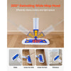 VEVOR Spray Mop, with 3 Washable Pads for Dry and Wet Floor Cleaning and a 27oz Refillable Water Tank, Microfiber Dust Wet Mop & Twisted Cotton Dry Mop, Commercial Home Use for Tiles/Vinyl/Wood Floor