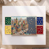 VEVOR 1500 Piece 2-in-1 Tilting & Rotating Puzzle Board 4 Drawers 34x25 in, Portable Wooden Table with Colorful Felt Drawer and Cover, 360° Rotation Puzzles Storage Jigsaw Accessories for Adult